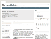 Tablet Screenshot of martyretsaint.com